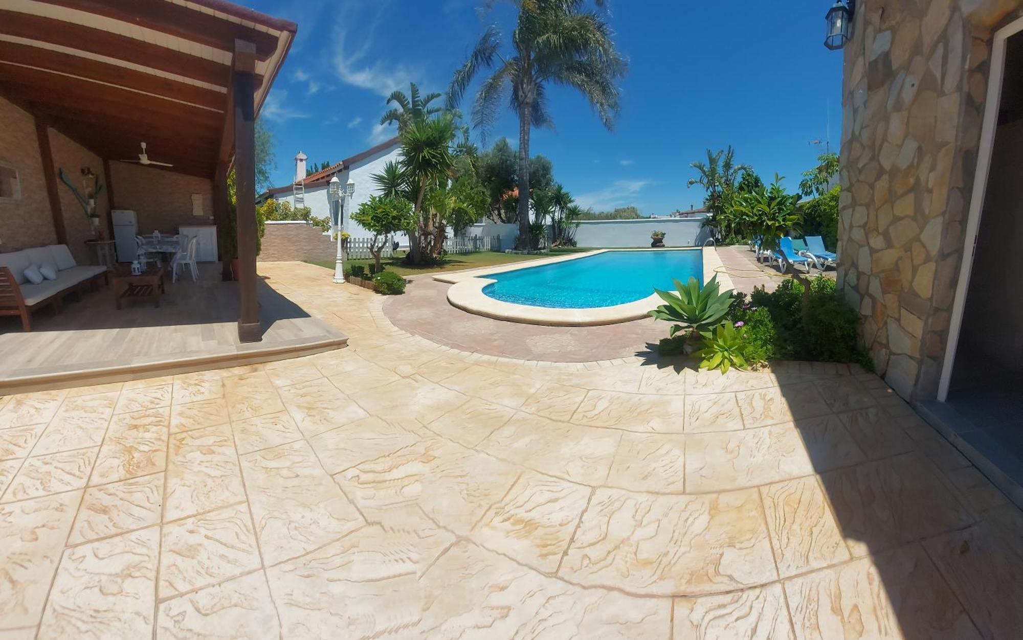 Chalet La Huerta Con Piscina Y Wifi Кониль-де-ла-Фронтера Экстерьер фото